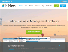 Tablet Screenshot of kubbos.com